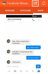 Facebook messenger fake chat generator