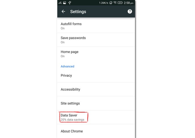 How To Save Data When Using Google Chrome In Android Mobile 3