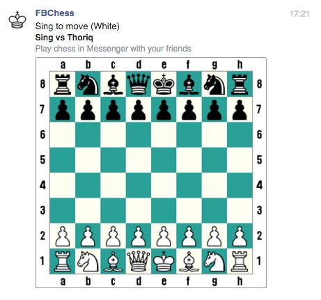 How To Play Cool Chess Game On Facebook Messenger With Your Friend 2