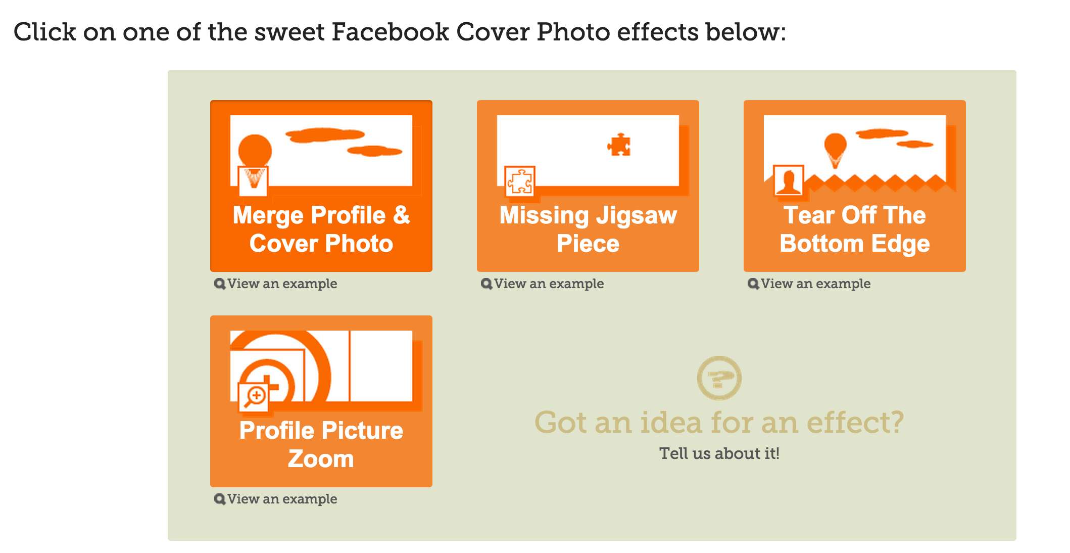 Make A Cool Combo Of Facebook Cover And Profile Picture