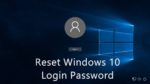 sticky keys password reset windows 10